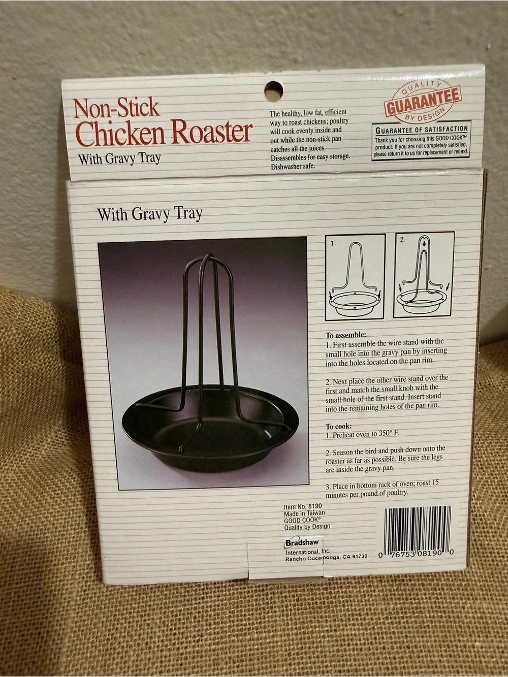 Good Cook Non-Stick Chicken Roaster - Black